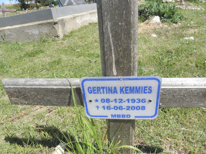 KEMMIES Gertina 1936-2008
