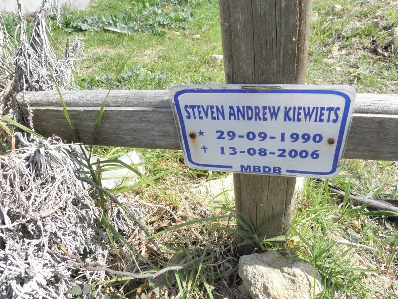 KIEWIETS Steven Andrew 1990-2006