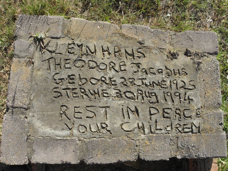 KLEYNHANS Theodore Jacobus 1925-1994