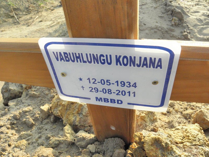 KONJANA Vabuhlungu 1934-2011