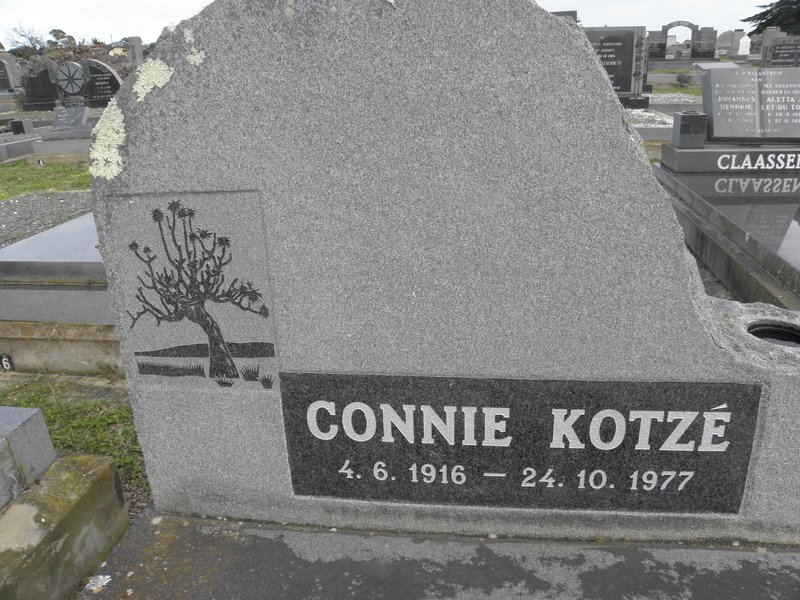 KOTZÉ Connie 1916-1977