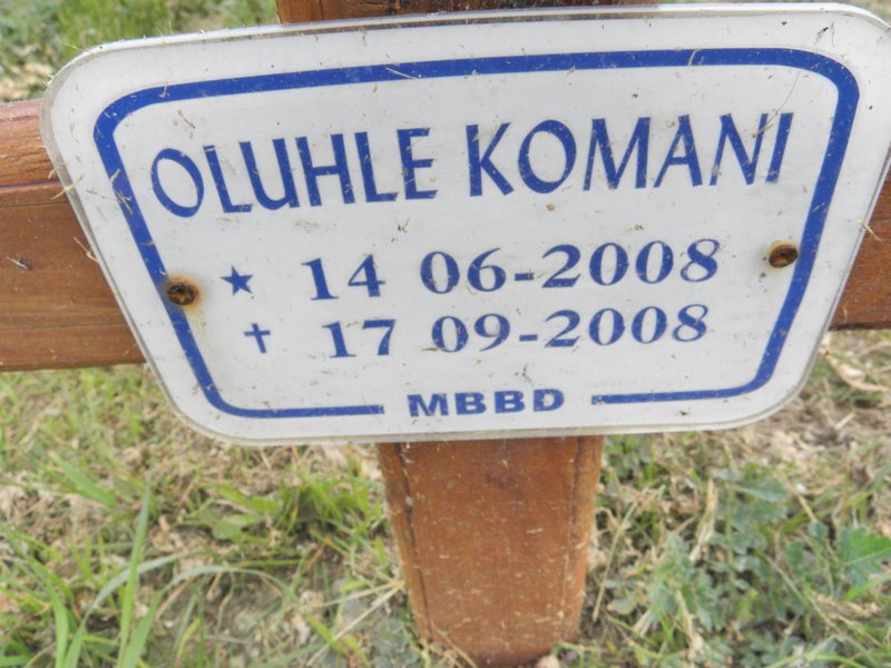 KOMANI Oluhle 2008-2008