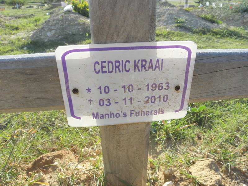 KRAAI Cedric 1963-2010