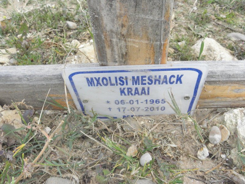 KRAAI Mxolisi  Meshack 1965-2010