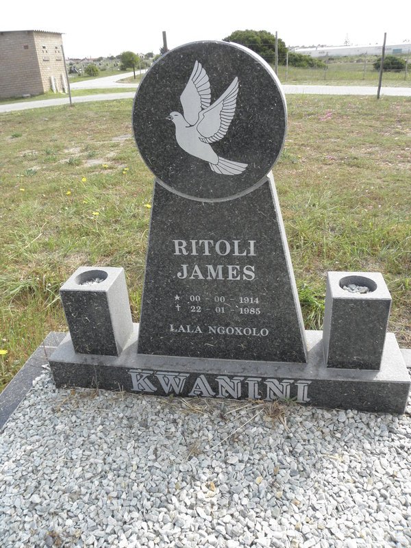 KWANINI Ritoli James 1914-1985