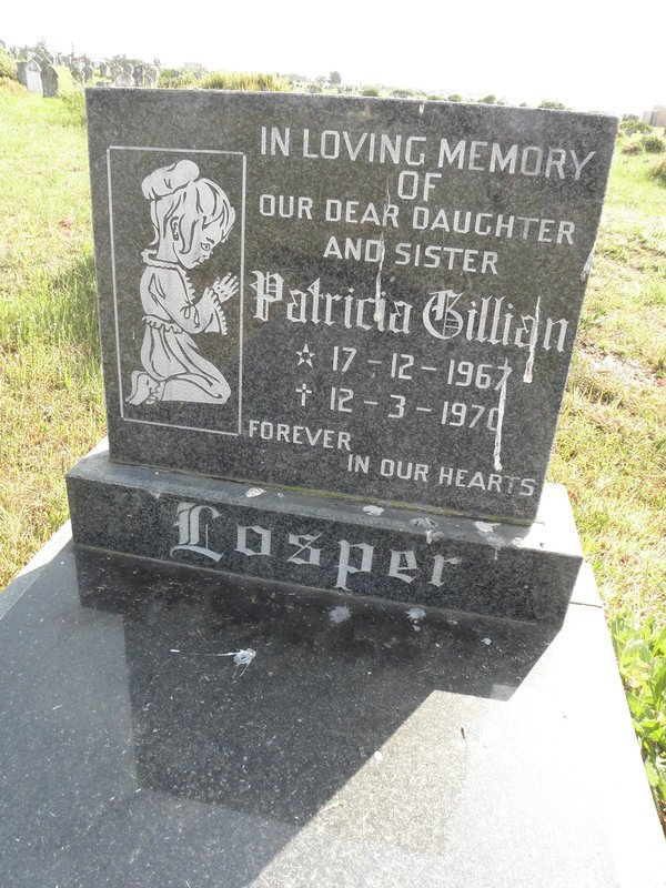 LOSPER Patricia Gillian 1967-1970