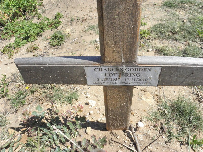 LOTTERING Charles Gorden 1957-2010