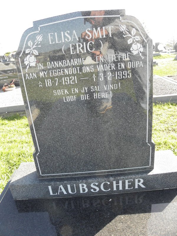 LAUBSCHER Elisa Smit 1921-1995