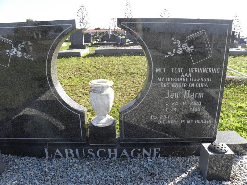 LABUSCHAGNE Jan Harm 1928-1995