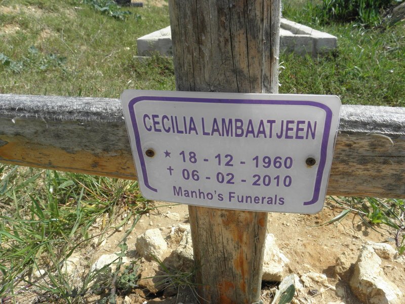 LAMBAATJEEN Cecilia 1960-2010