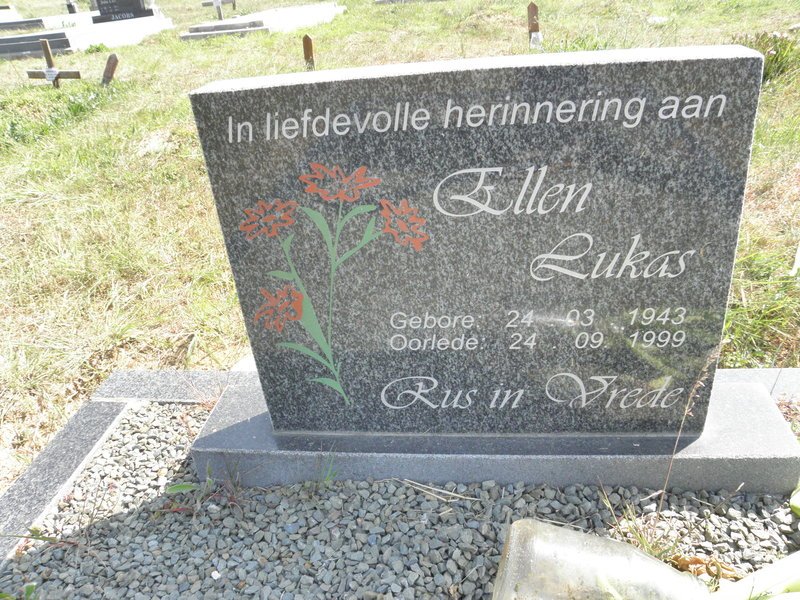 LUKAS Ellen 1943-1999