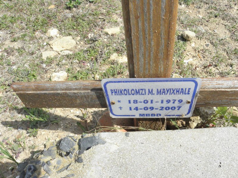 MAYIXHALE Phikolomzi M. 1979-2007