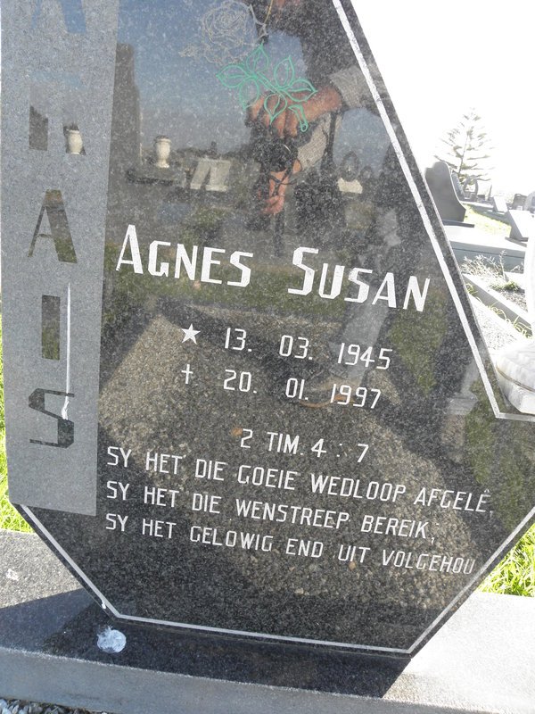 MARAIS Agnes Susan 1945-1997