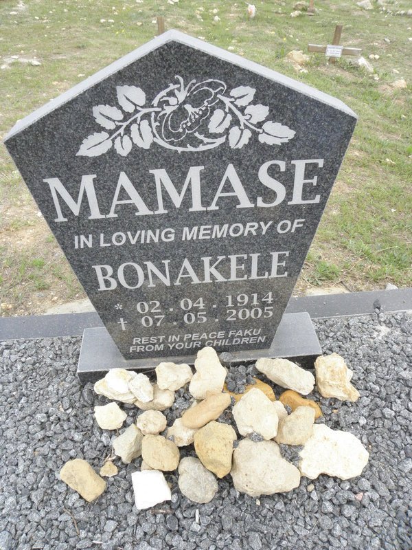 MAMASE Bonakele 1914-2005