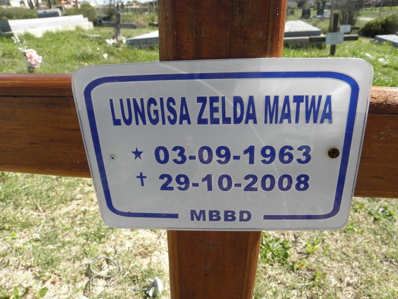 MATWA Lungisa Zelda 1963-2008