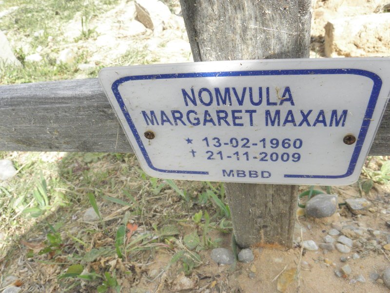 MAXAM Nomvula Margaret 1960-2009
