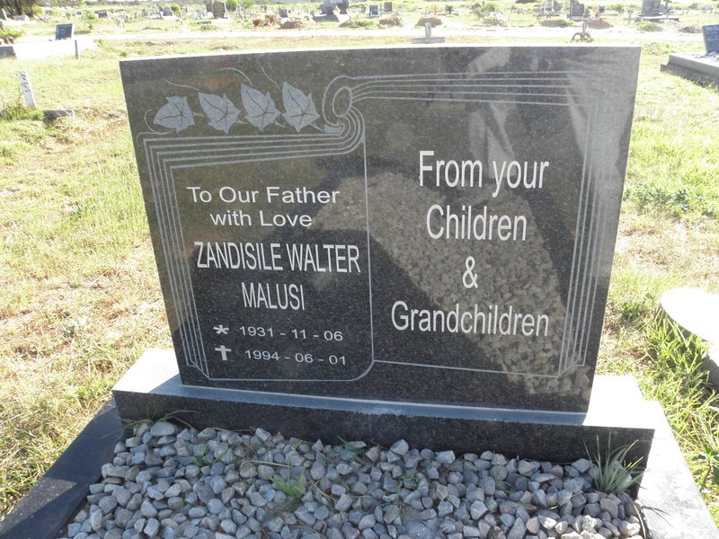 MALUSI Zandisile Walter 1931-1994