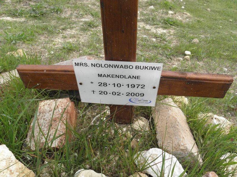 MAKENDLANE Nolonwabo Bukiwe 1972-2009