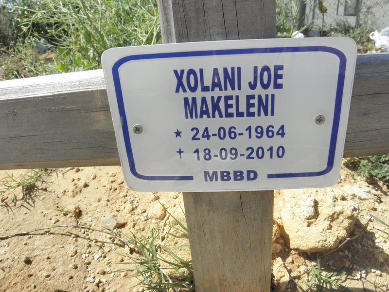 MAKELENI Xolani Joe 1964-2010