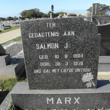 MARX Salmon J. 1904-1978