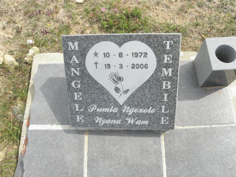 MANGELE Tembile 1972-2006