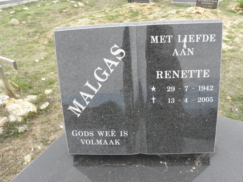 MALGAS Renette 1942-2005