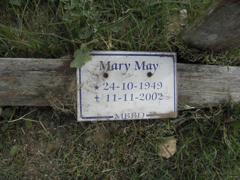 MAY Mary 1949-2002