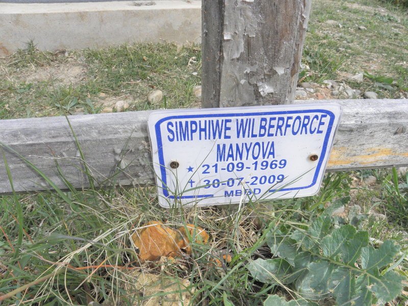 MANYOVA Simphiwe Wilberforce 1969-2009