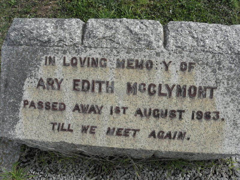 McCLYMONT Mary Edith -1963