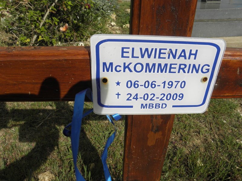 McKOMMERING Elwienah 1970-2009