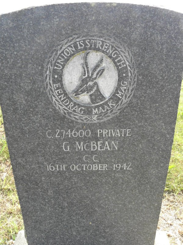 McBEAN G. -1942