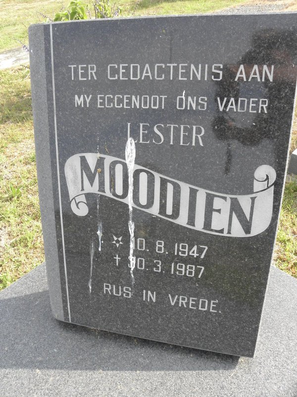 MOODIEN Lester 1947-1987