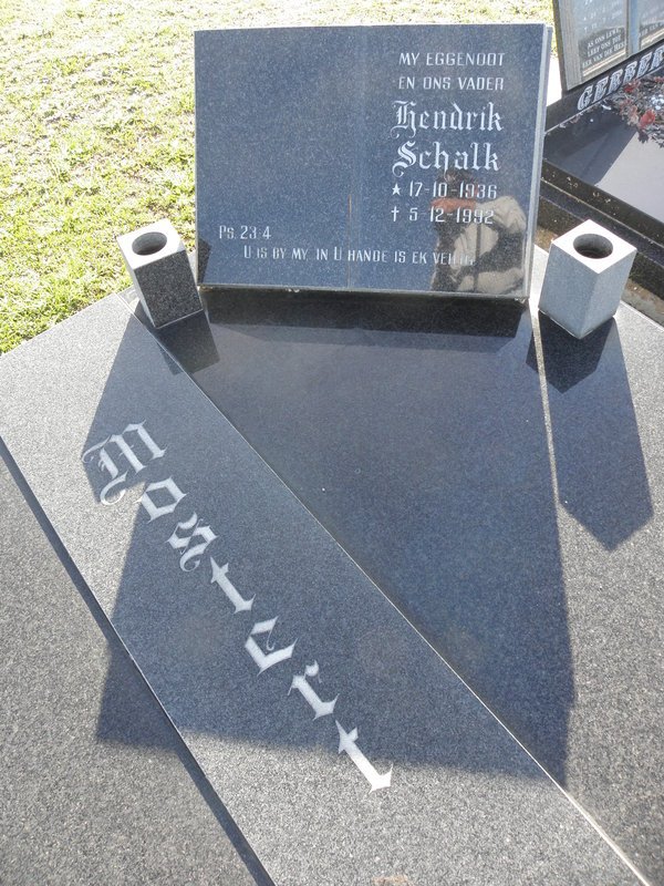 MOSTERT Hendrik Schalk 1936-1992