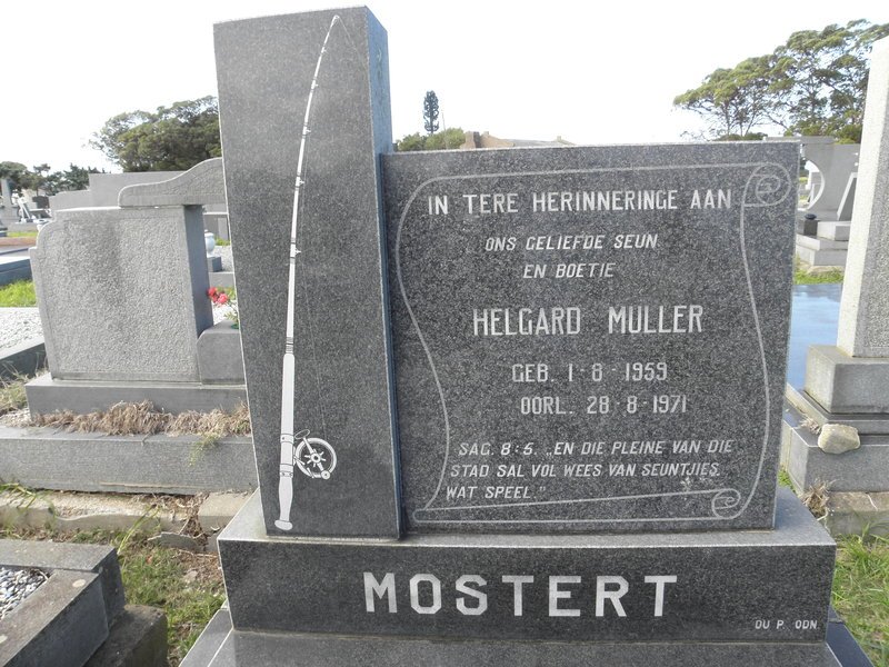 MOSTERT Helgard Muller 1959-1971