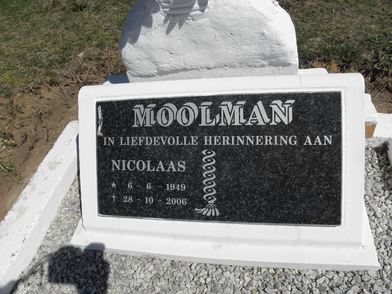 MOOLMAN Nicolaas 1949-2006