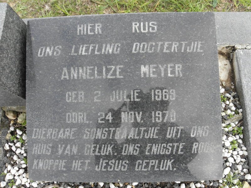 MEYER Annelize 1969-1970