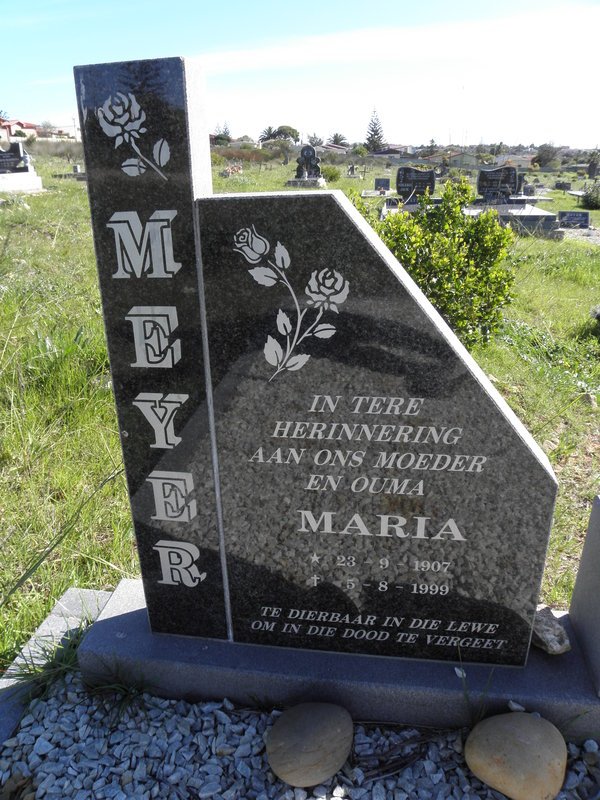 MEYER Maria 1907-1999
