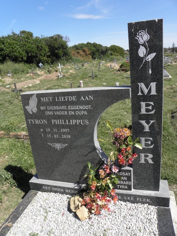 MEYER Phillippus Tyron 1957-2010