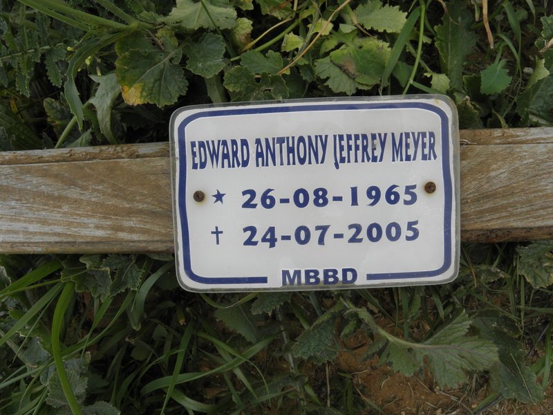 MEYER Edward Anthony Jeffrey 1965-2005