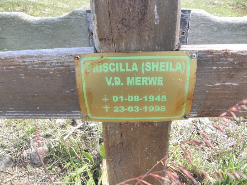 MERWE Priscilla, v.d. 1945-1998