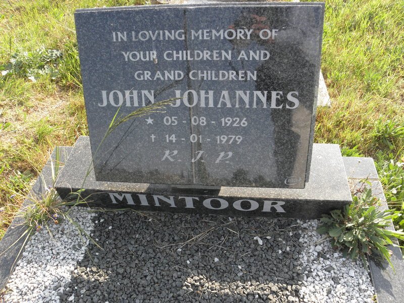 MINTOOR John Johannes 1926-1979