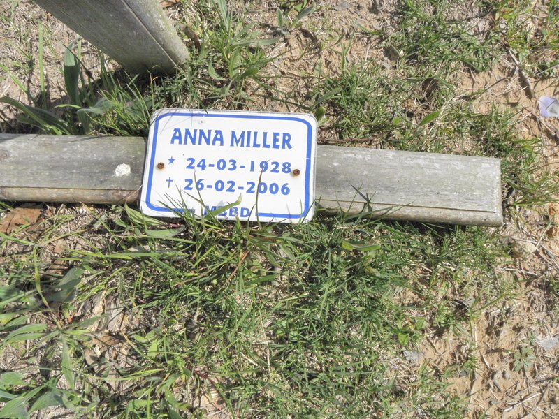 MILLER Anna 1928-2006