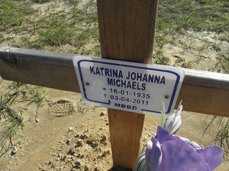MICHAELS Katrina Johanna 1935-2011