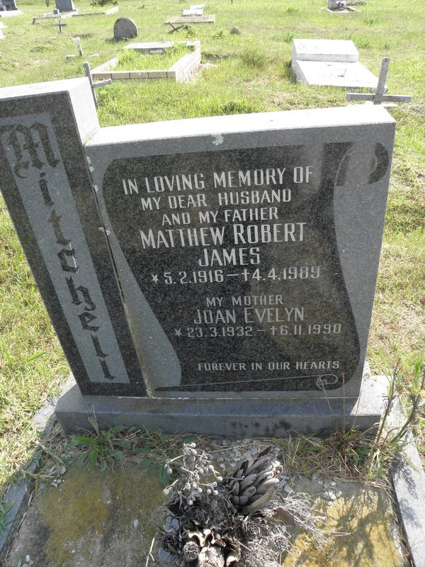 MICHAELS Matthew Robert James 1916-1989 &amp; Joan Evelyn 1932-1990
