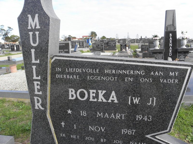 MULLER W.J. 1943-1987