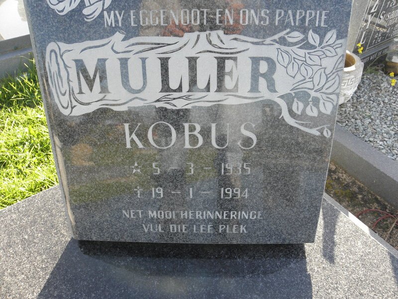 MULLER Kobus 1935-1994