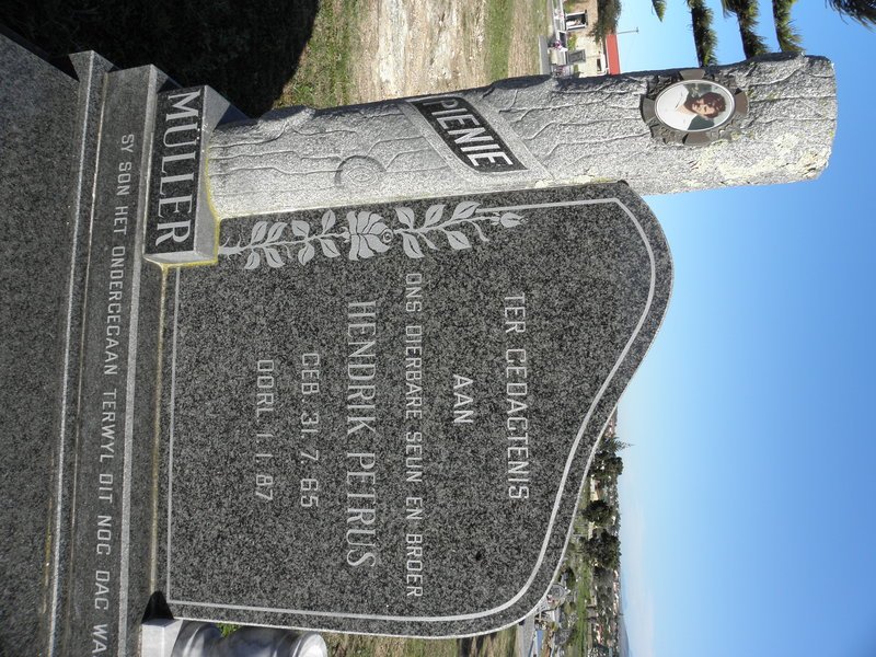 MÜLLER Hendrik Petrus 1965-1987