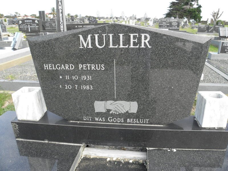 MÜLLER Helgard Petrus 1931-1983
