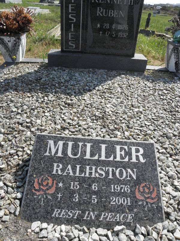MULLER Ralhston 1976-2001