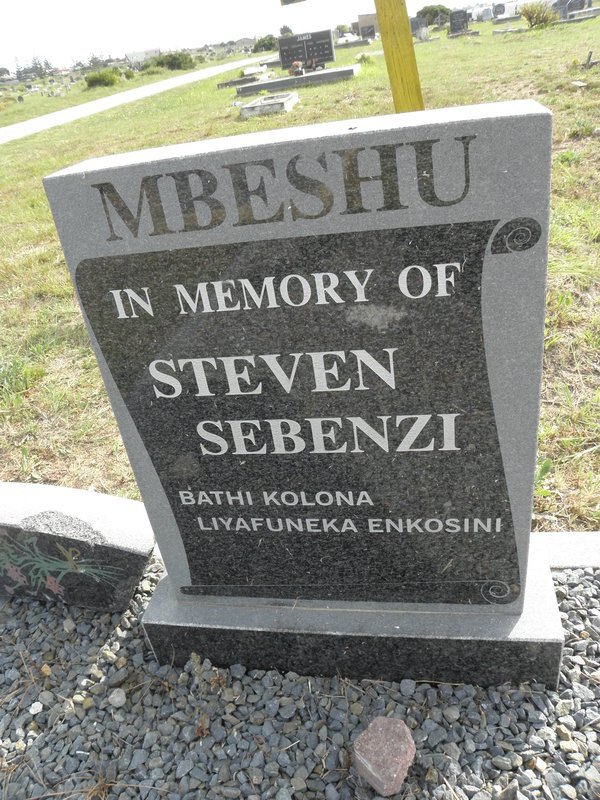 MBESHU Steven Sebenzi